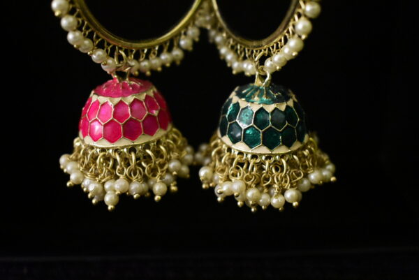 Hoop Circular alloy Earring - Image 3