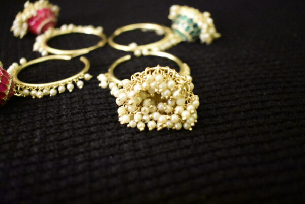 Hoop Circular alloy Earring - Image 5