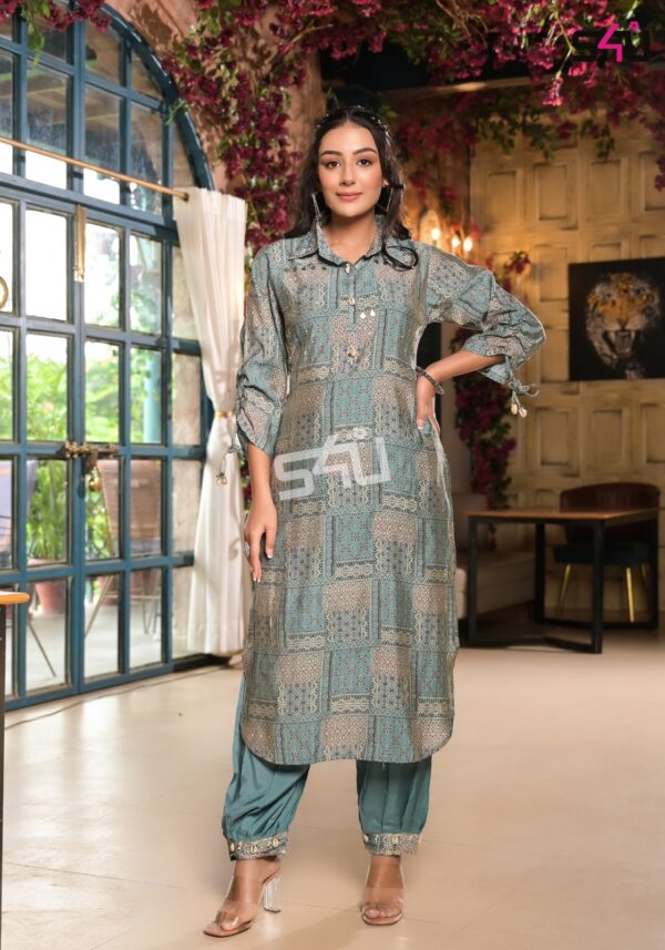 Afgani Set S.Blue