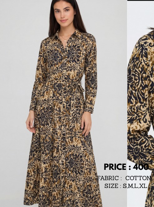 Floral Long Dress