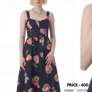 Floral dress sleeveless