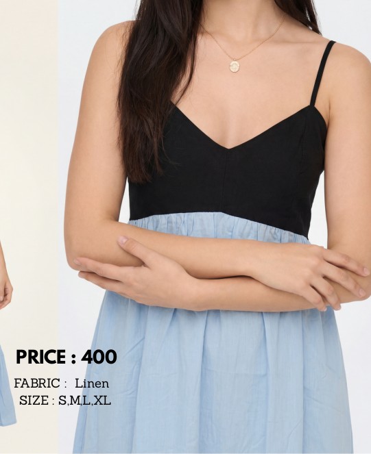 Flared Long Dress - Image 2