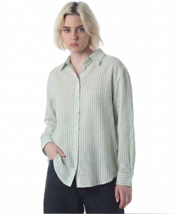 Long Chemise Long sleeve white light